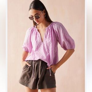 OMIKA Boho Isla blouse in Tanu Taro